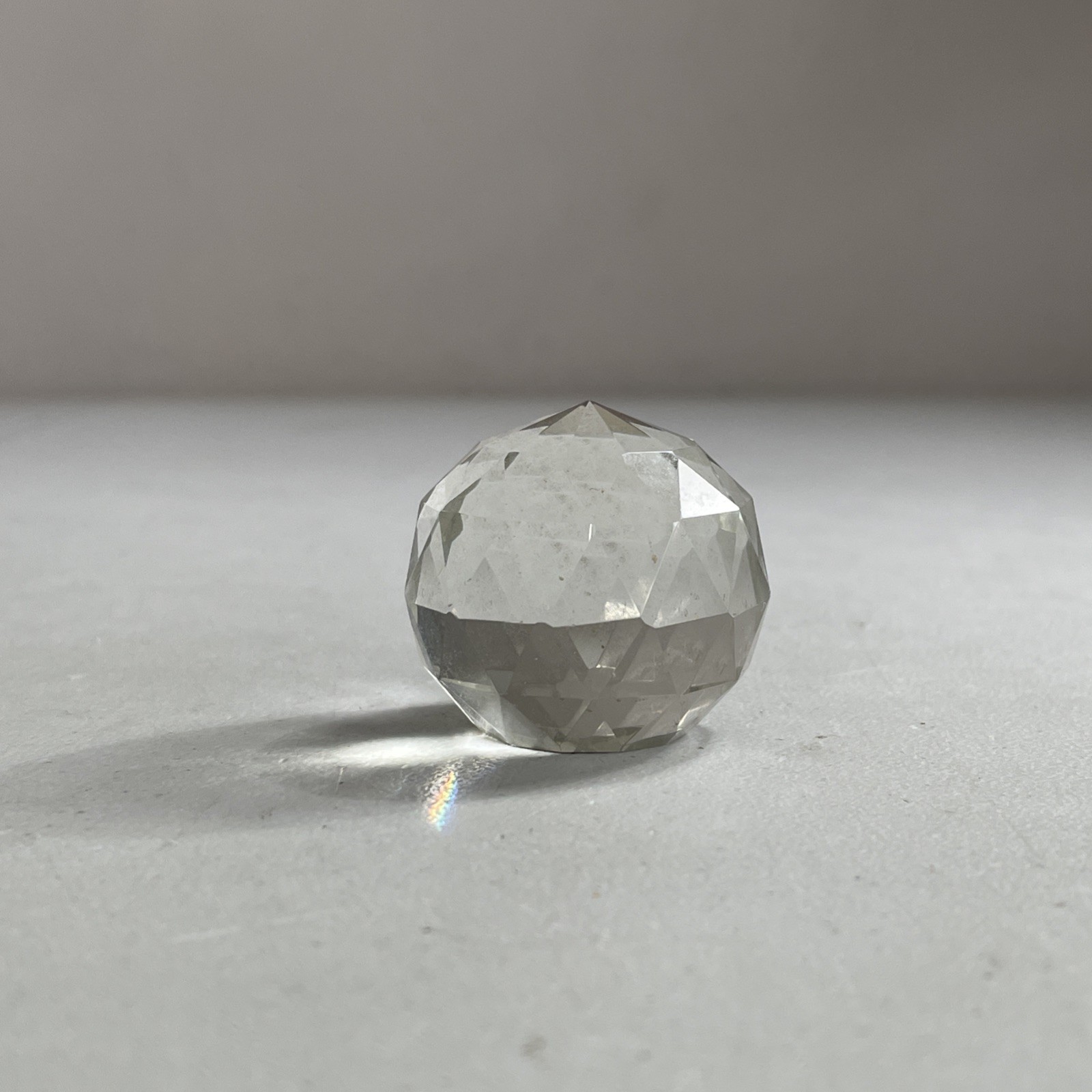 1″ x 1.5″ Miniature Cut Crystal Ball Paperweight