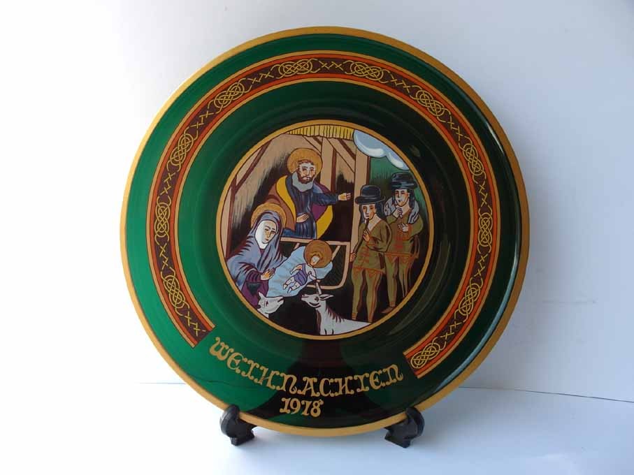 Christmas Plate, Barthmann Crystal Glass Mouth-blown, Limited Edition G399