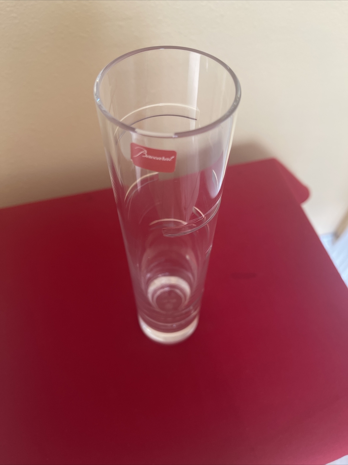 ARIK LEVY BACCARAT INTANGIBLE HORIZON VASE 8.5”
