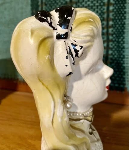 Ruben 4129 Second Chance Lady Head Vase reimagined