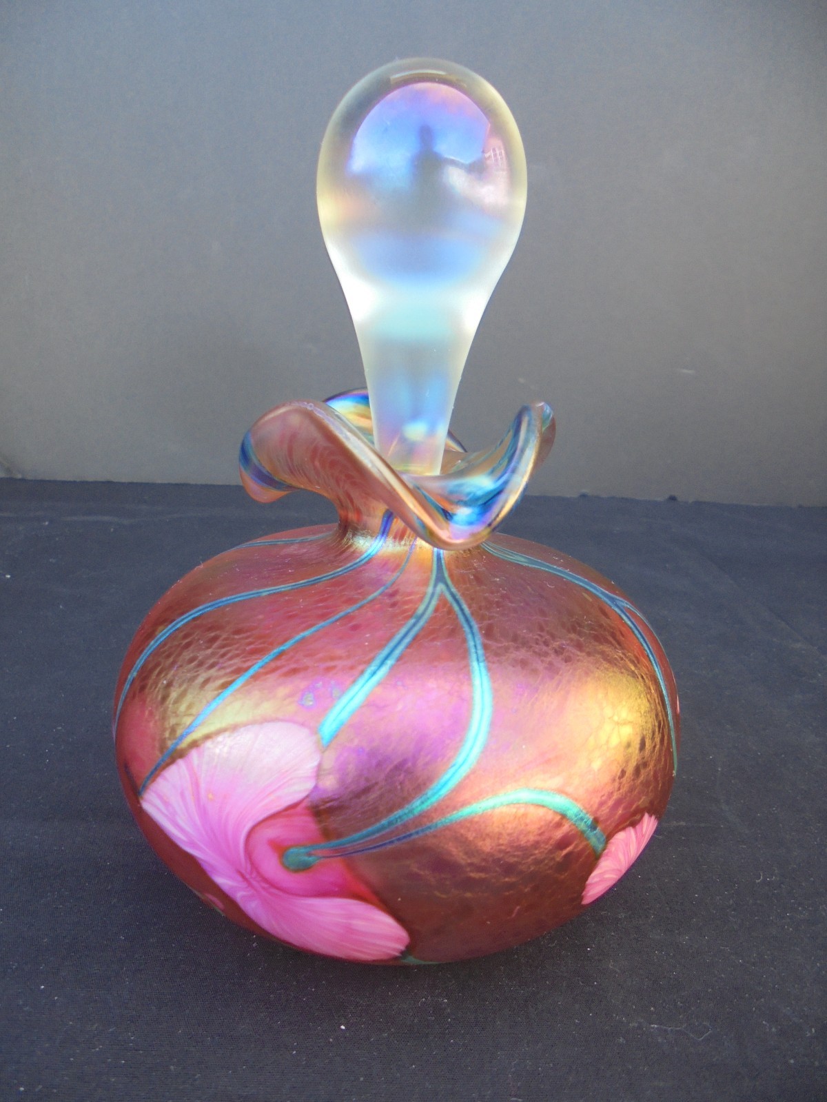 2005 Lotton Studio Perfume Bottle & Stopper by Jerry Heer Beautiful