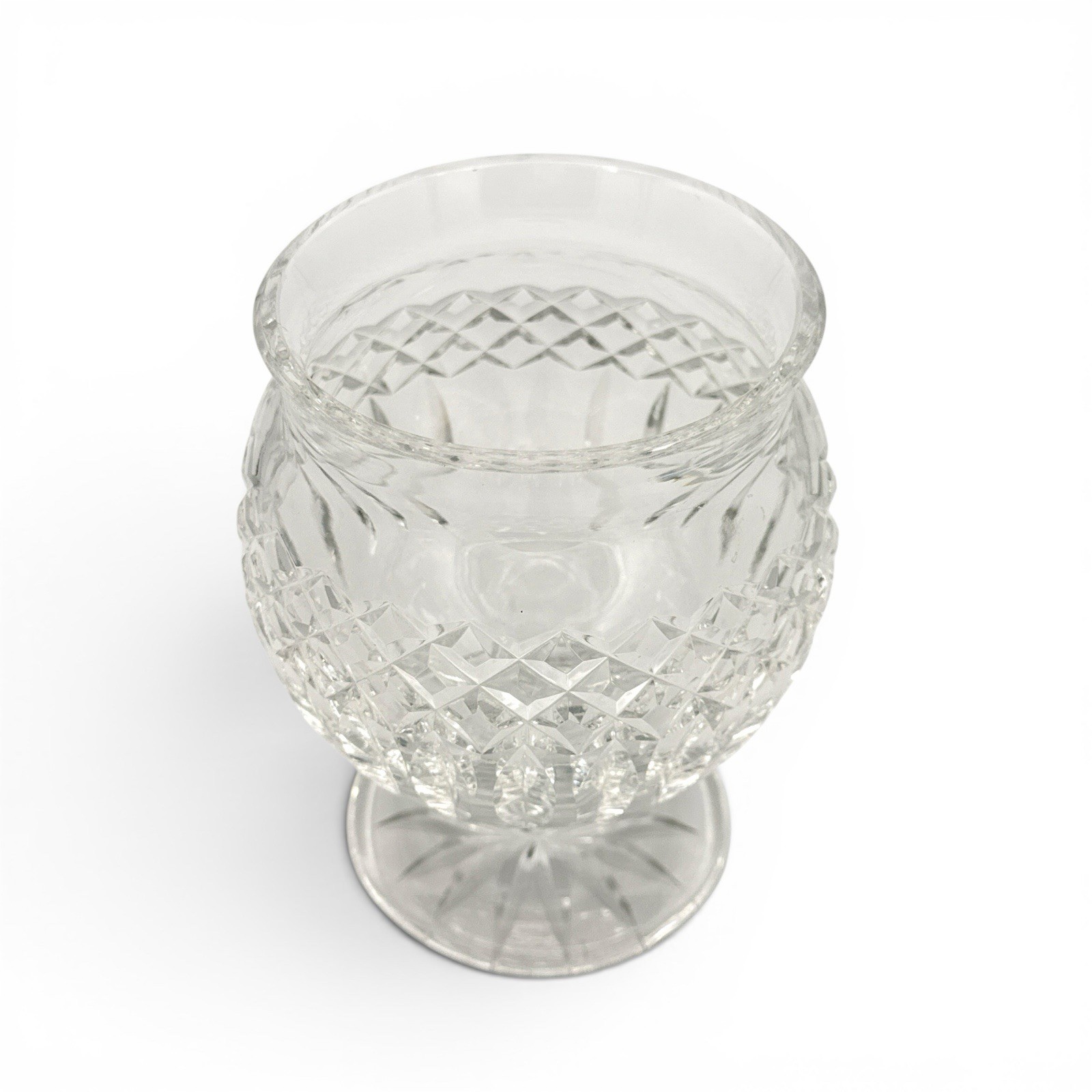 Waterford Crystal 6.5in Footed Flower Vase
