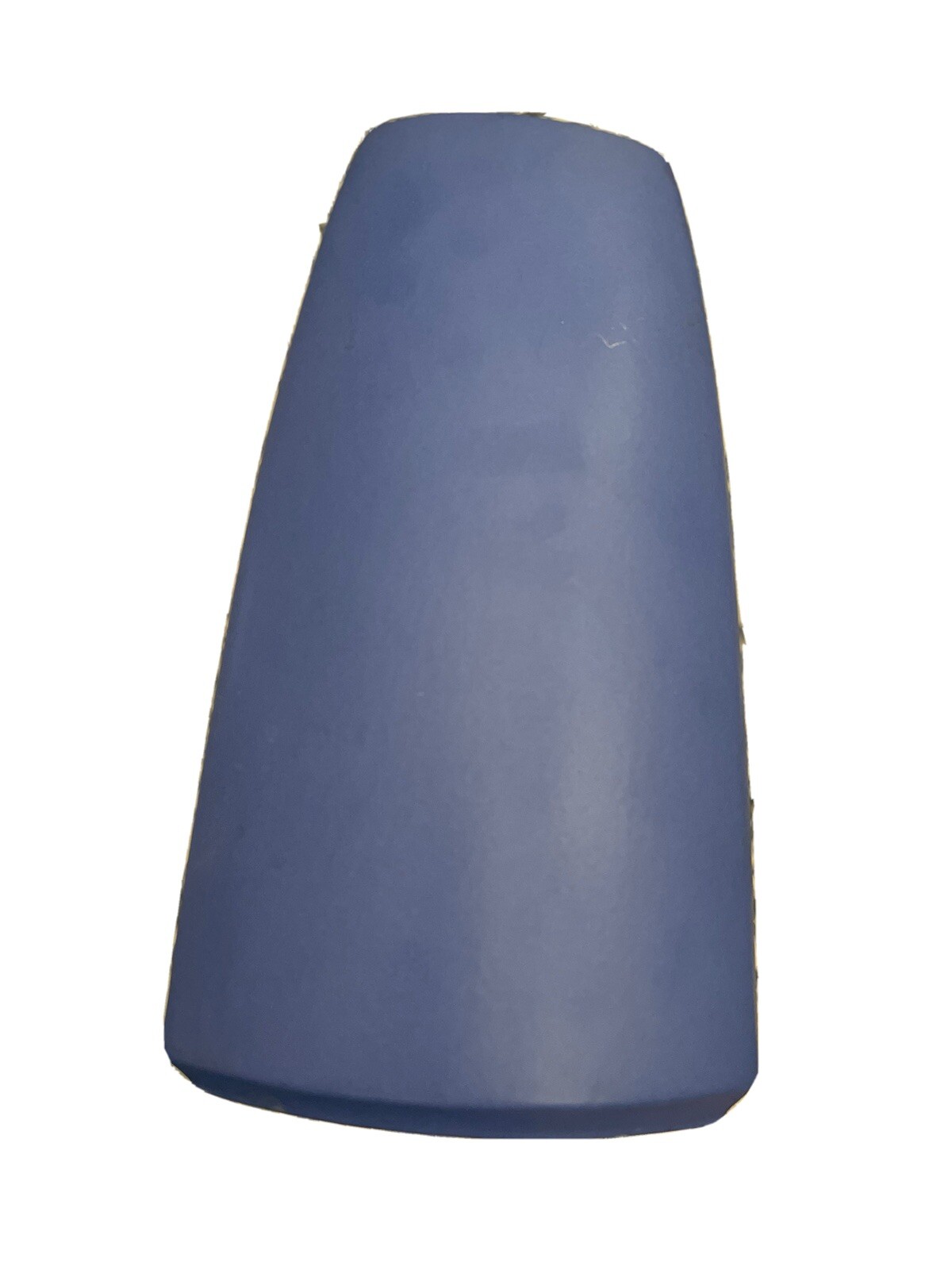 MCM_AMANO VASE_MADE IN GERMANY_9.25” X 4″_SATIN GLAZE_BLUE_MID-CENTURY_3 sided
