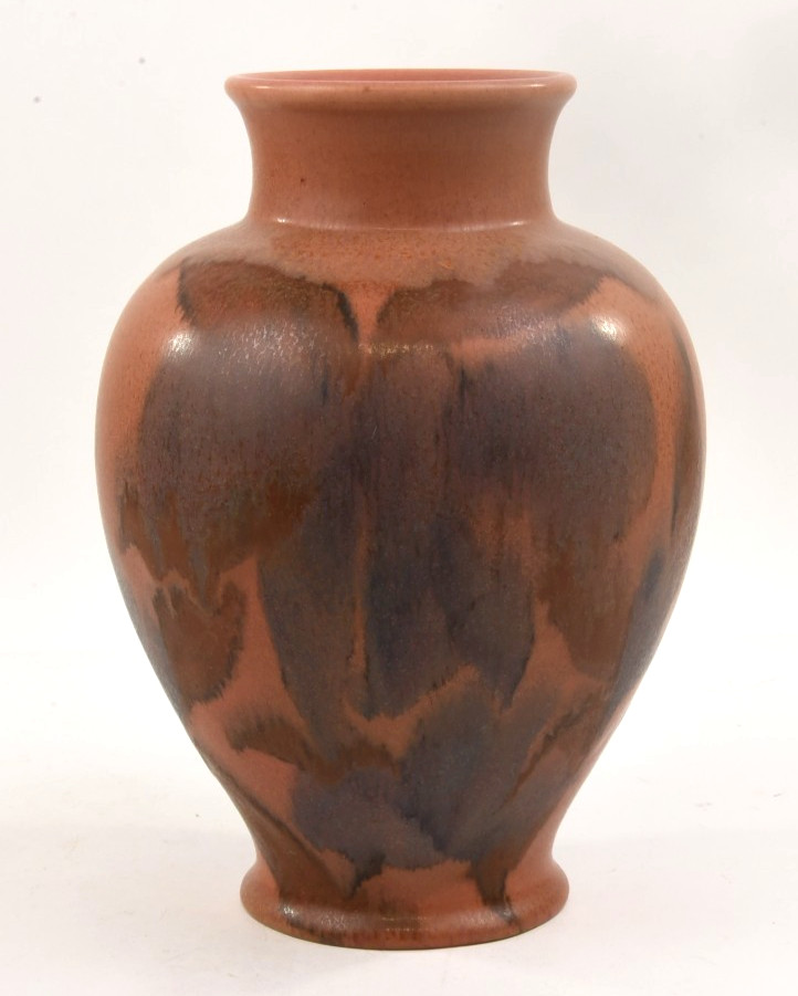 Rookwood Pottery Vellum-Decorated Mat Arts & Crafts 9″ Vase, Jensen, 1929