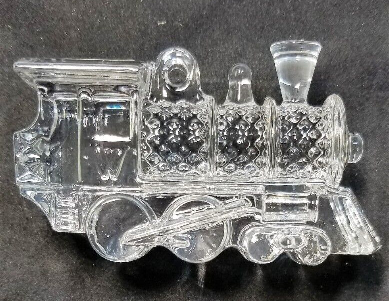 WATERFORD 2016 ANNUAL Train Engine Crystal Ornament # 40015624 Boxed Tags