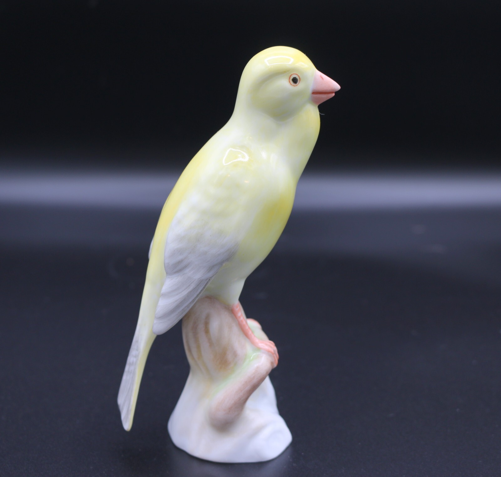 Herend Yellow Canary Bird Porcelain Figurine #5050-0-00/C