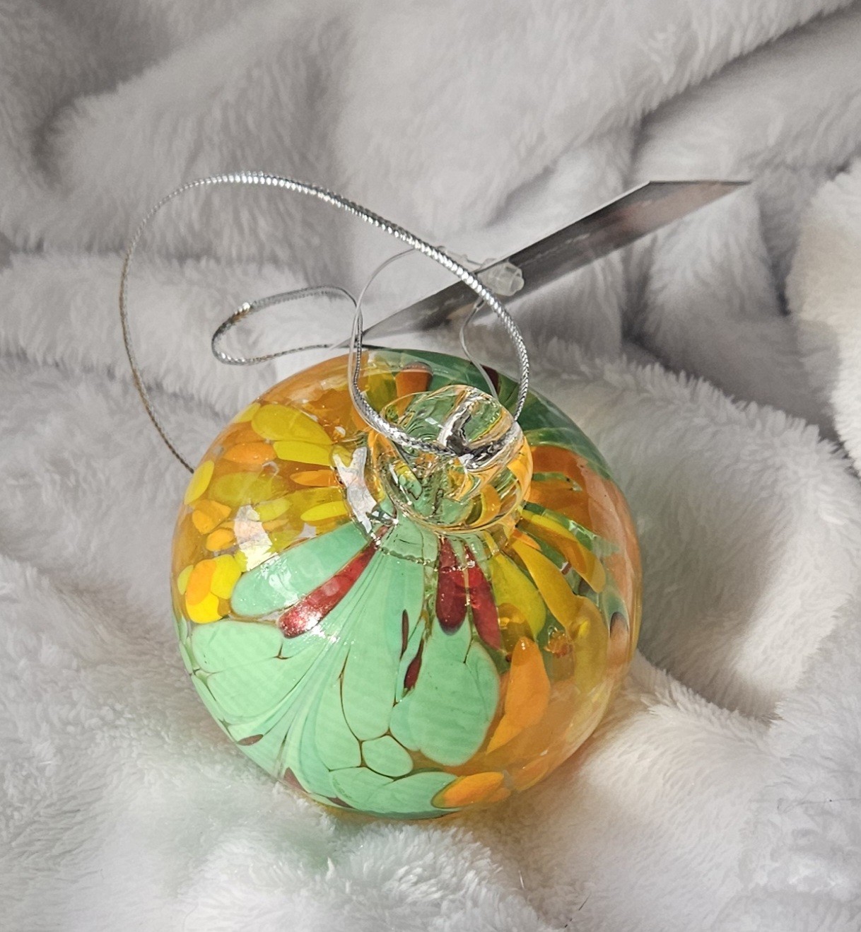 Luke Adams Handblown Ornament