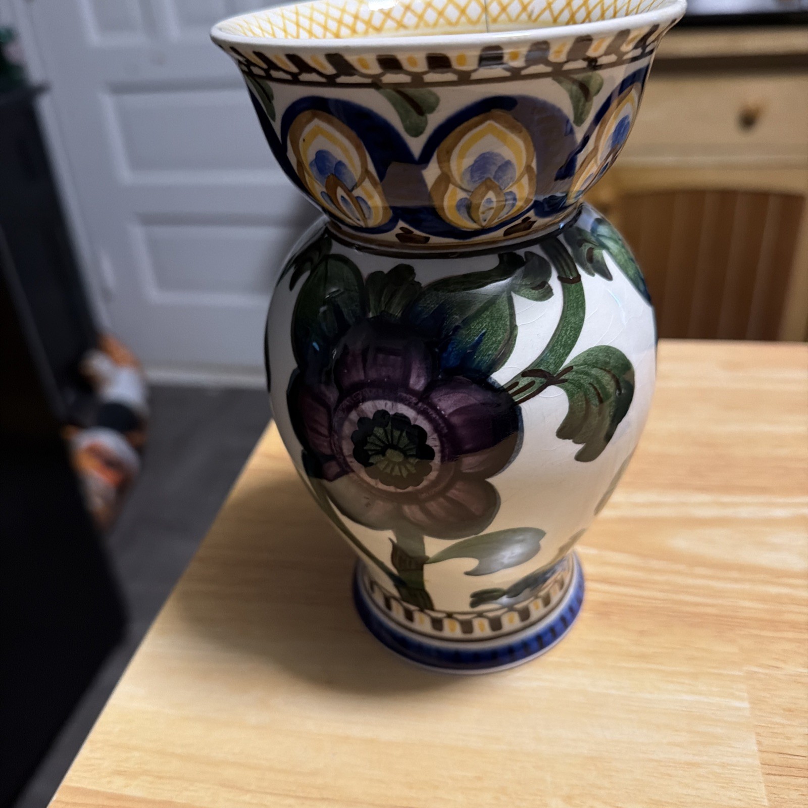 Aluminia Royal Copenhagen Faience Vase