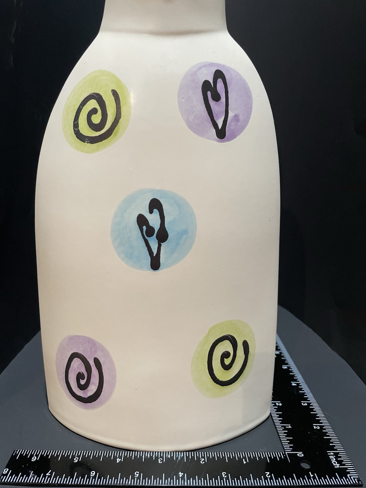 Scheurich Amano Vase MCM German Pottery #544-33 13”x 6.5” x 3” See Photos Gift
