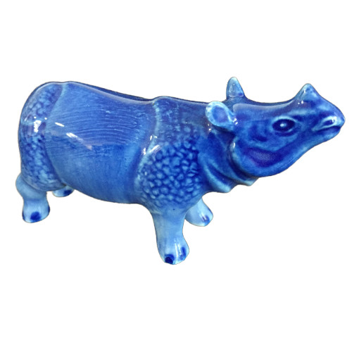 delft blue ceramic porcelain animal miniature donkey fox sheep mouse figurine