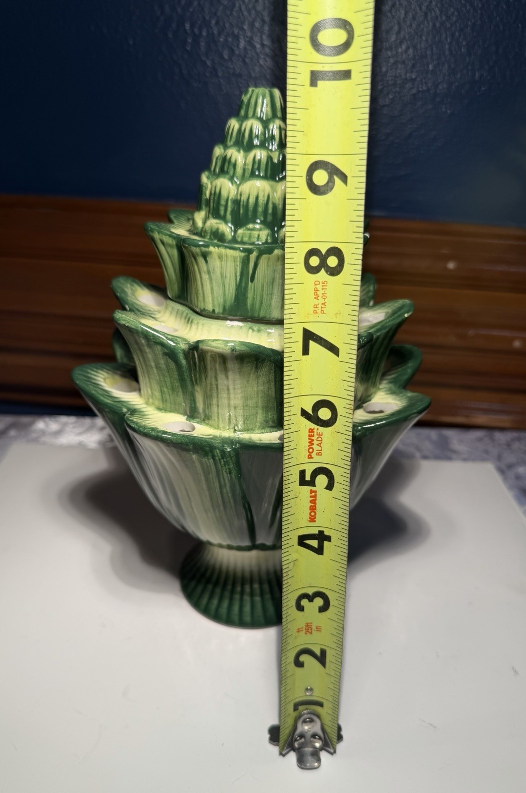 Vintage Tulipiere Green ARTICHOKE LARGE