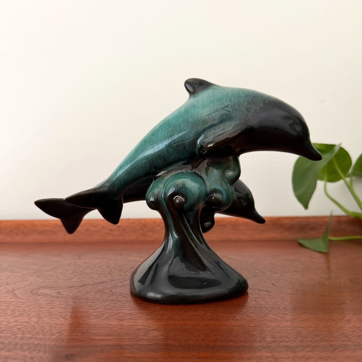 Blue Mountain Pottery Dolphins