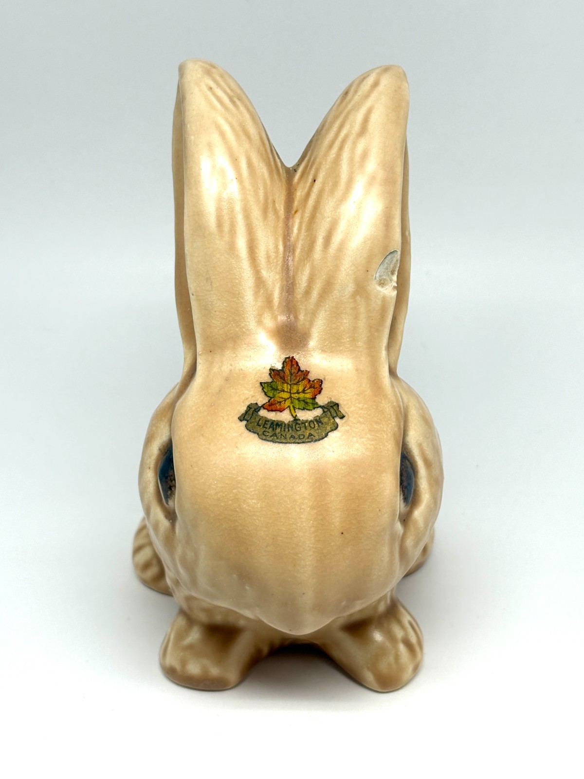 Vintage Sylvac Denby? Snub Nose Bunny Rabbit Matte Fawn Finish England