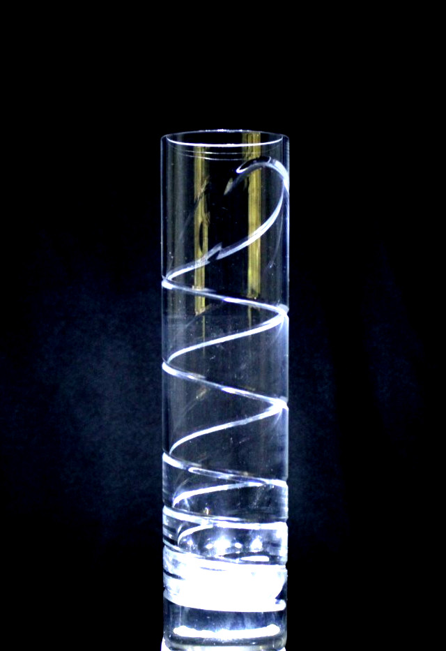 FLAWLESS Stunning BACCARAT France EQUINOXE Crystal FLOWER BUD VASE
