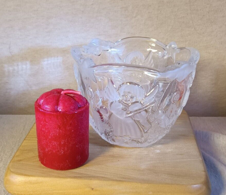 Mikasa Holiday Lights Tea Light-votive Candle Holder set of 2