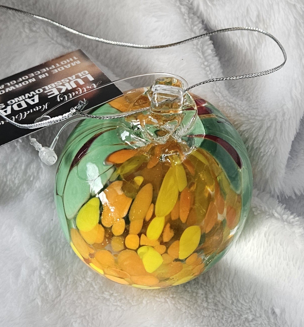 Luke Adams Handblown Ornament