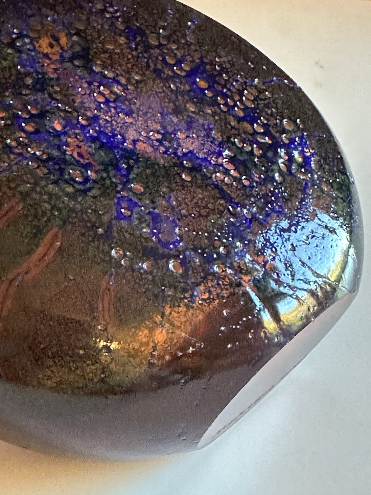 Kosta Boda Signed Goran Warff 1972 BBK Acid Etched Vase #47266 Amethyst 7.5”