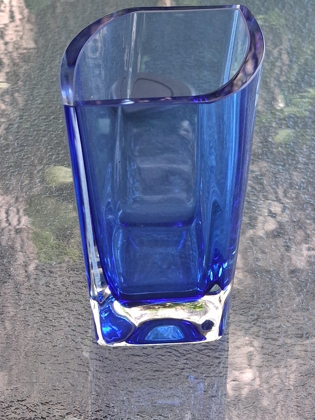 Vintage Taru Syrjänen for Nuutajärvi Finland Purje Glass Vase