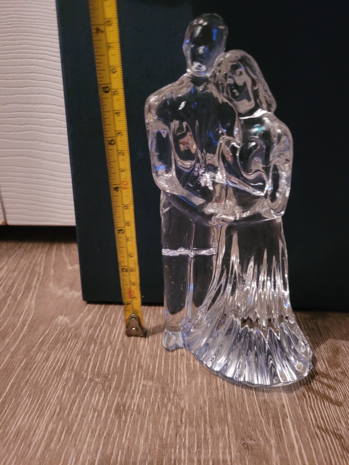 Waterford Crystal WEDDING COUPLE- Bride & Groom – 7.25″ Tall Excllent Condition