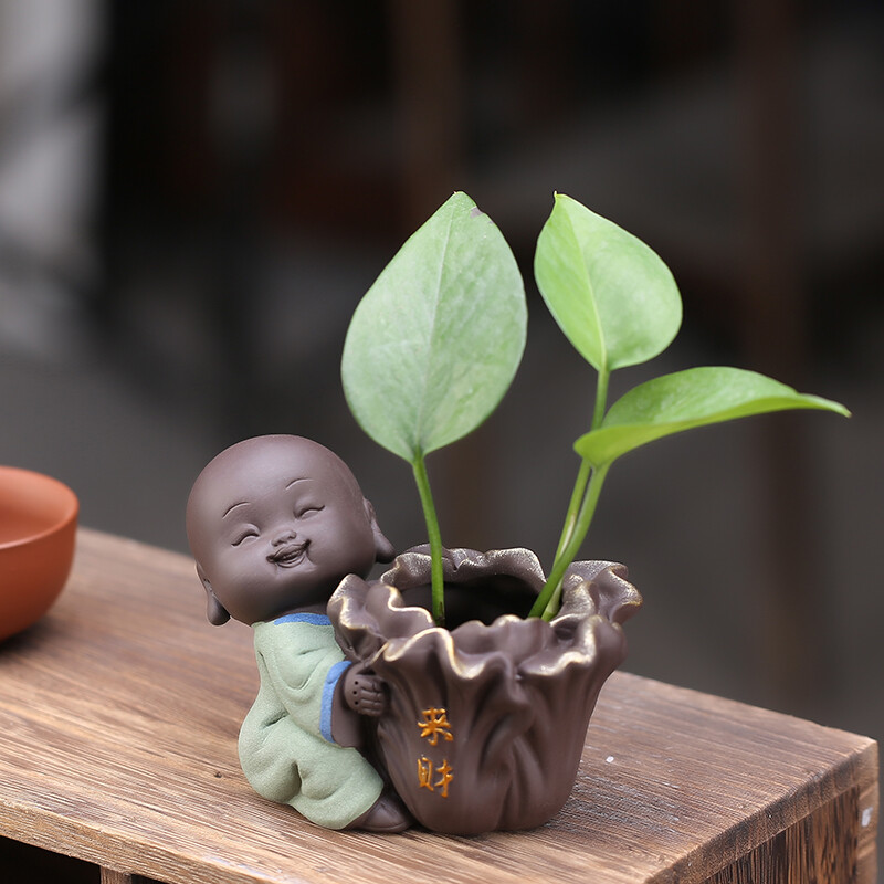 creative vase small size yixing zisha tea pet home table ornament