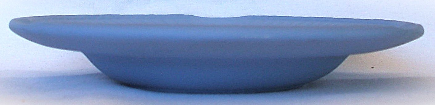 Vintage Wedgwood Jasperware Cream on Lavender Blue Ashtray Trinket Dish 4.5″ VGC