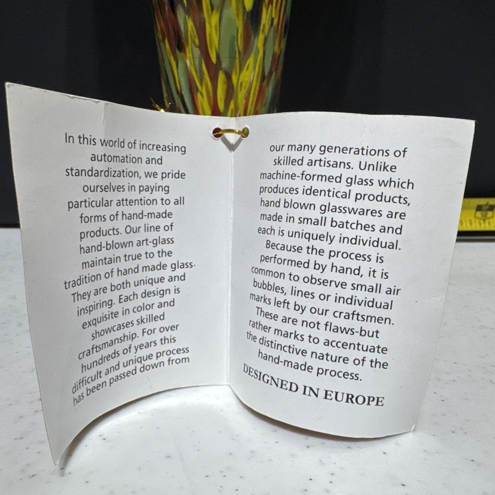 Blown Glass Vase
