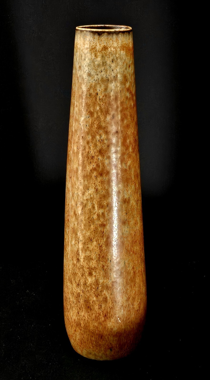 10-¾” TALL POTTERY VASE RORSTRAND SWEDEN BY CARL HARRY STAHLHANE: