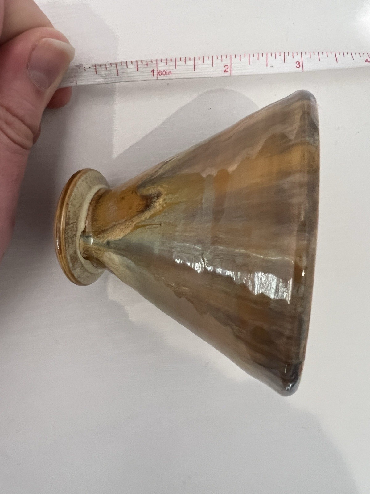 Shearwater Pottery Beaker 3 Inches Tall 3 Inches Wide Mississippi Art Pottery