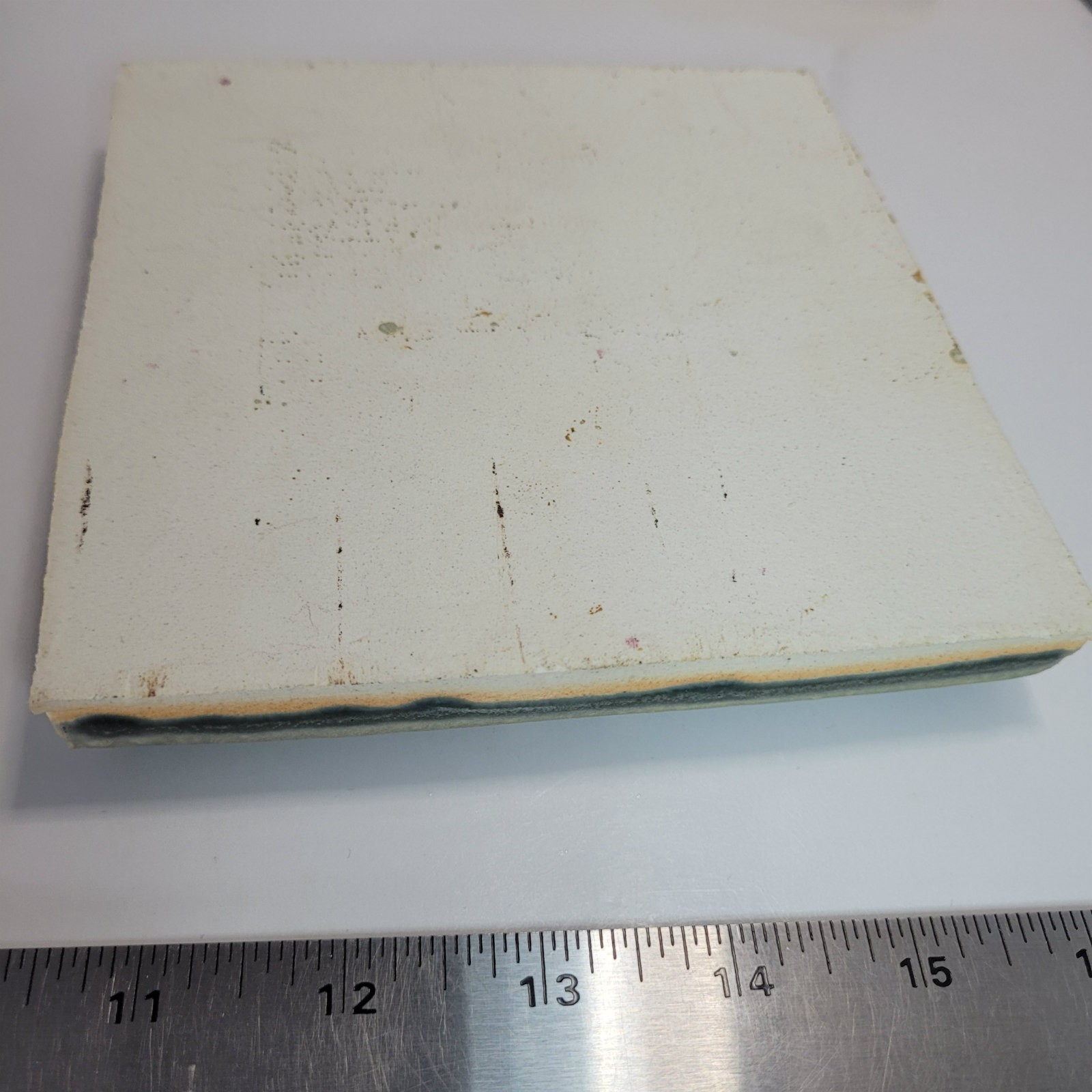 Motawi Tileworks Green Tile arts crafts style w/flakes