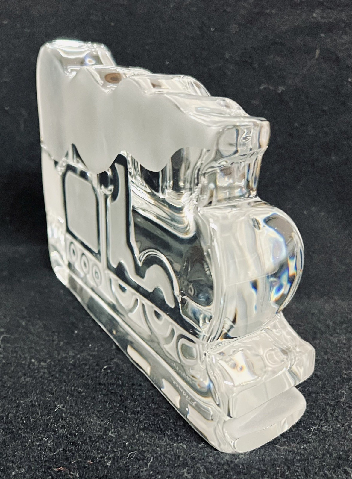 DAUM CRYSTAL TRAIN – BRIGHTON 4-4-0 STEAM ENGINE AND TENDER