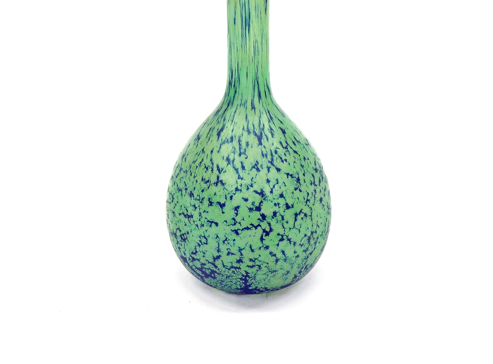 Excellent Andre Delatte French Berluze Soliflore Pate de Verre Vase