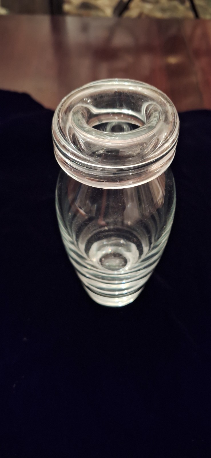 Vintage Mid Century Baccarat style vase