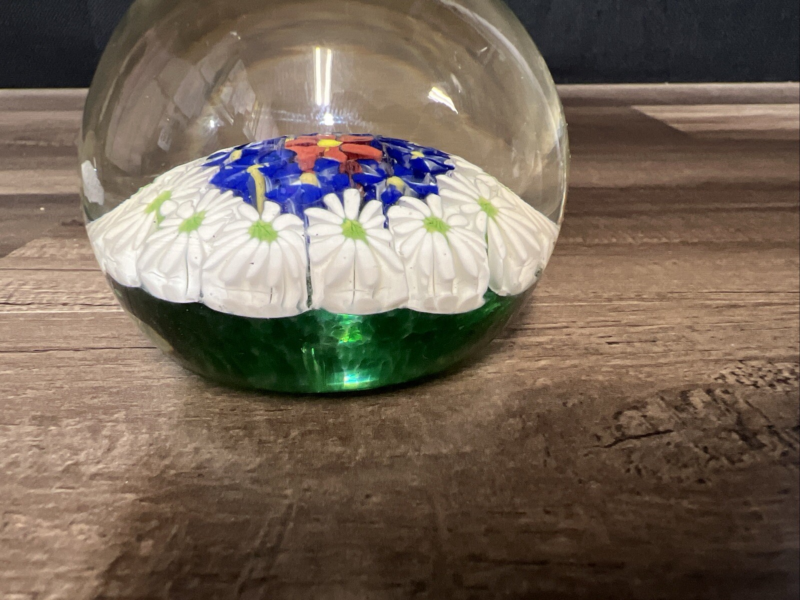 2 Mini Small Murano Or Murano Like Art Glass Paperweights Set Of 2