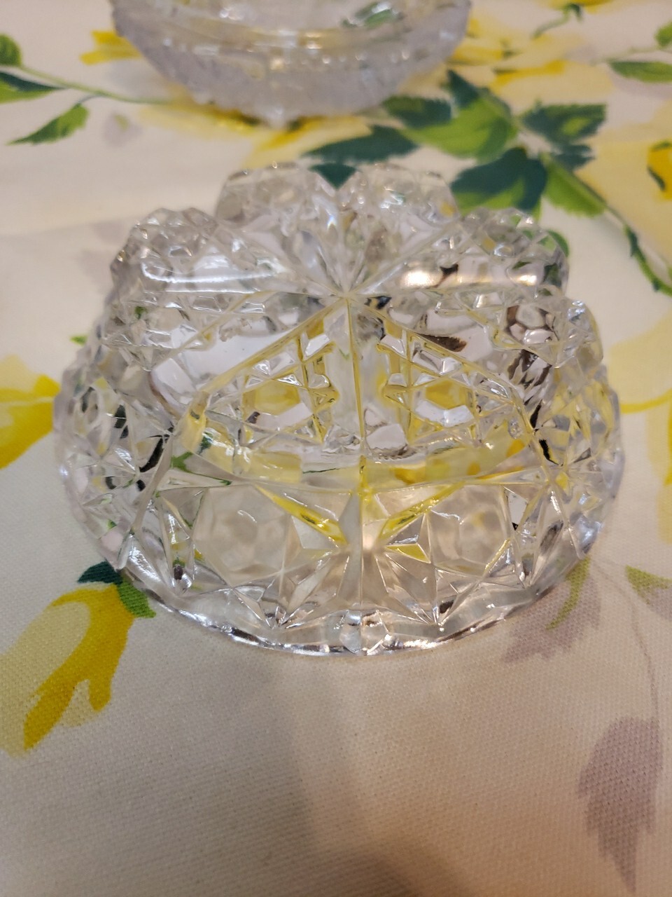 Irving W. Rice & Co. (Irice) Imperial Glass Art Nouveau Box Candy Dish Mcm