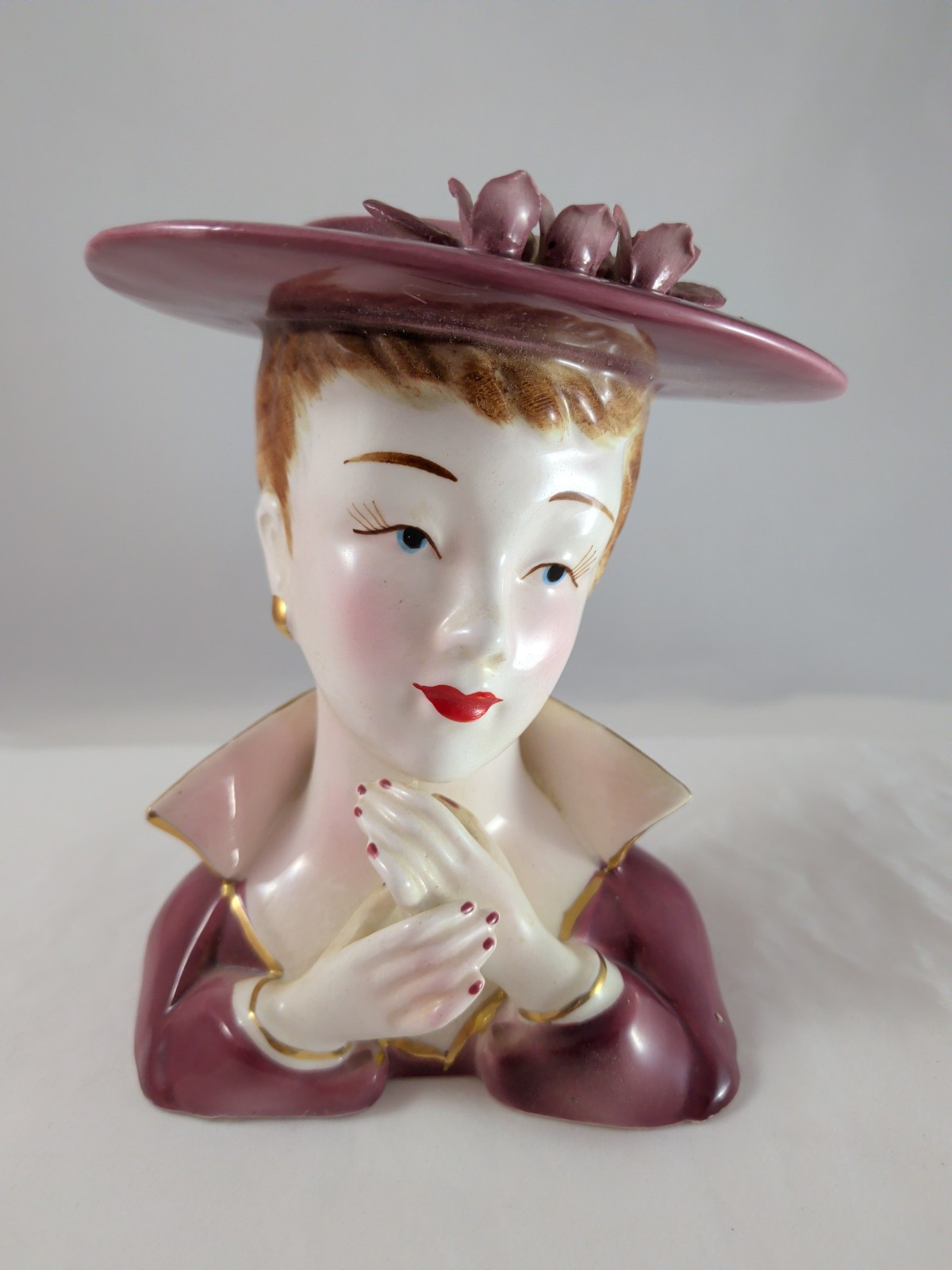 Lady Head Vase
