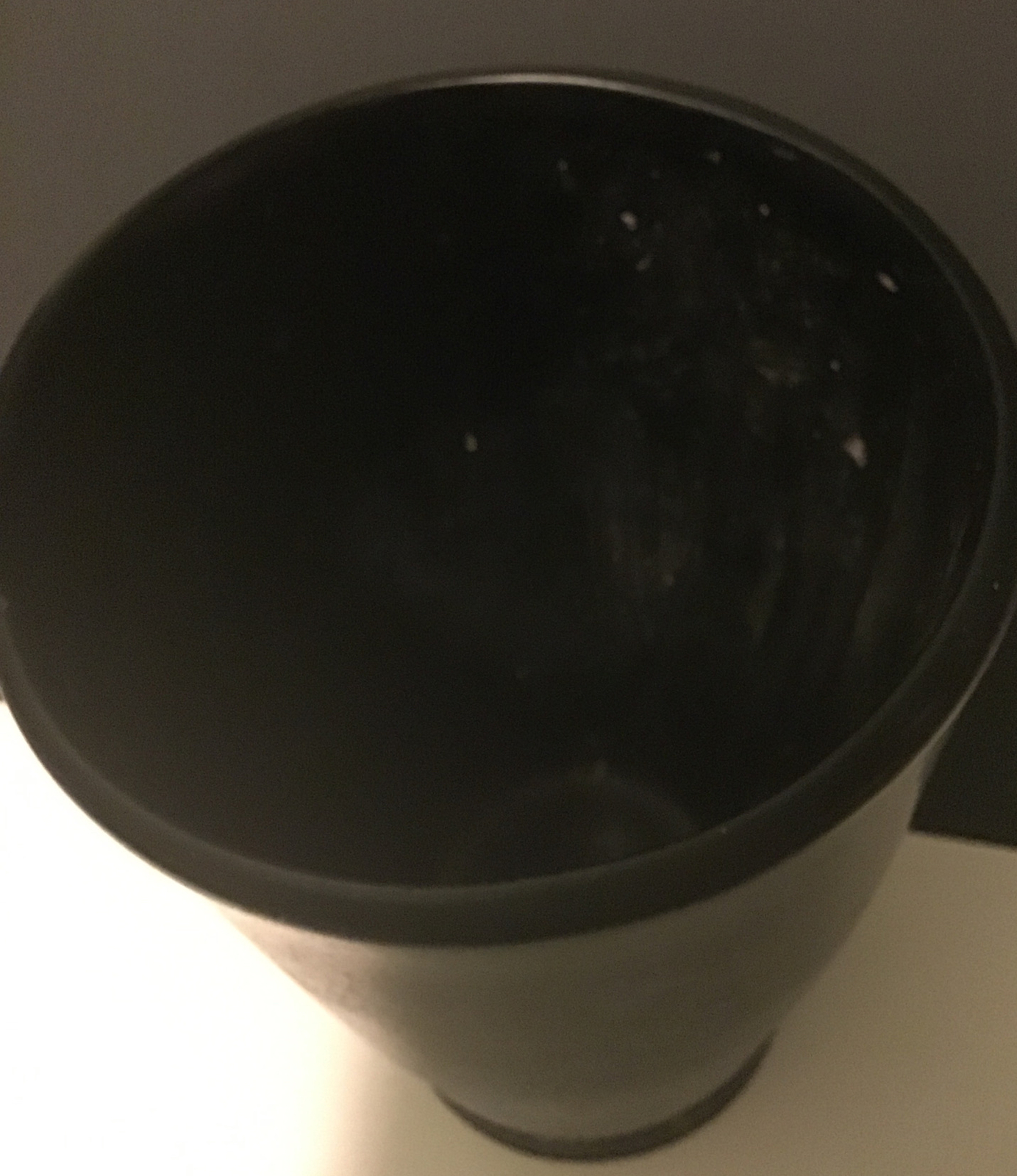 Vase Black & White Specks Stone 3D Alligator Heavy 8 1/2” Tall HTF OOAK