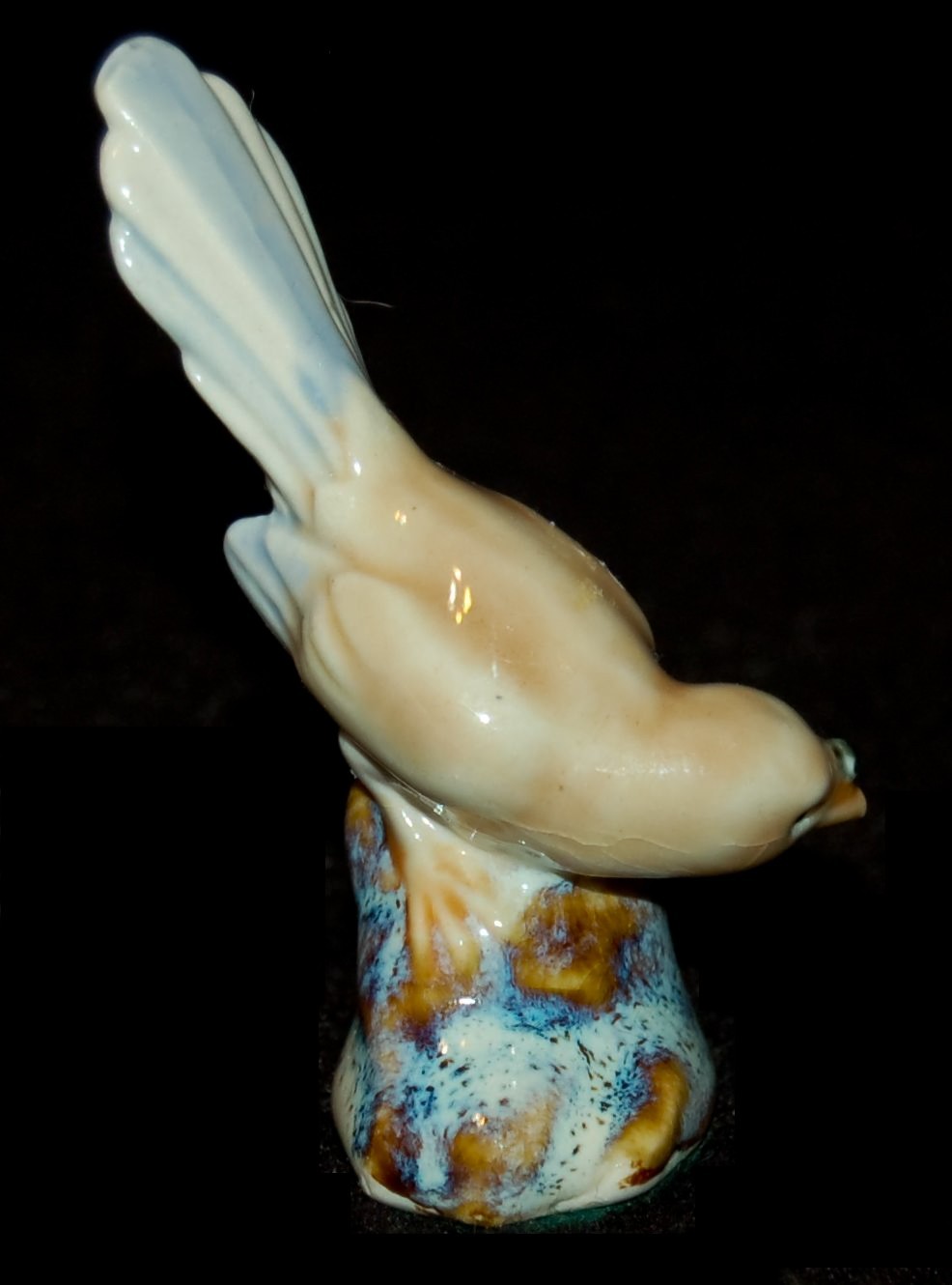 VINTAGE Bluebird Miniature Figurine Porcelain 1950’s RARE FIND!