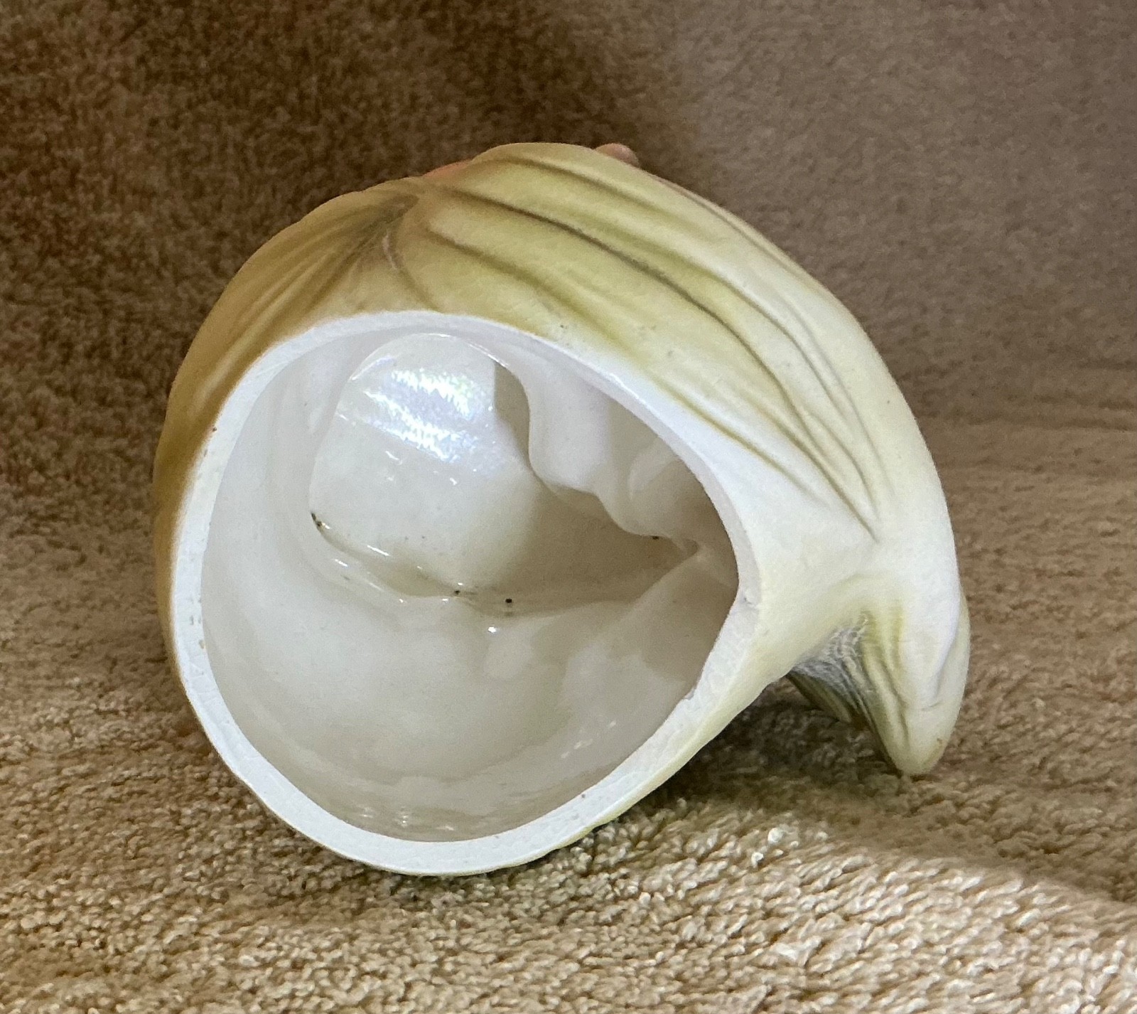 Relpo Vintage K 1925 Teen Head Vase 5.5” Blonde Planter Great Condition K1925