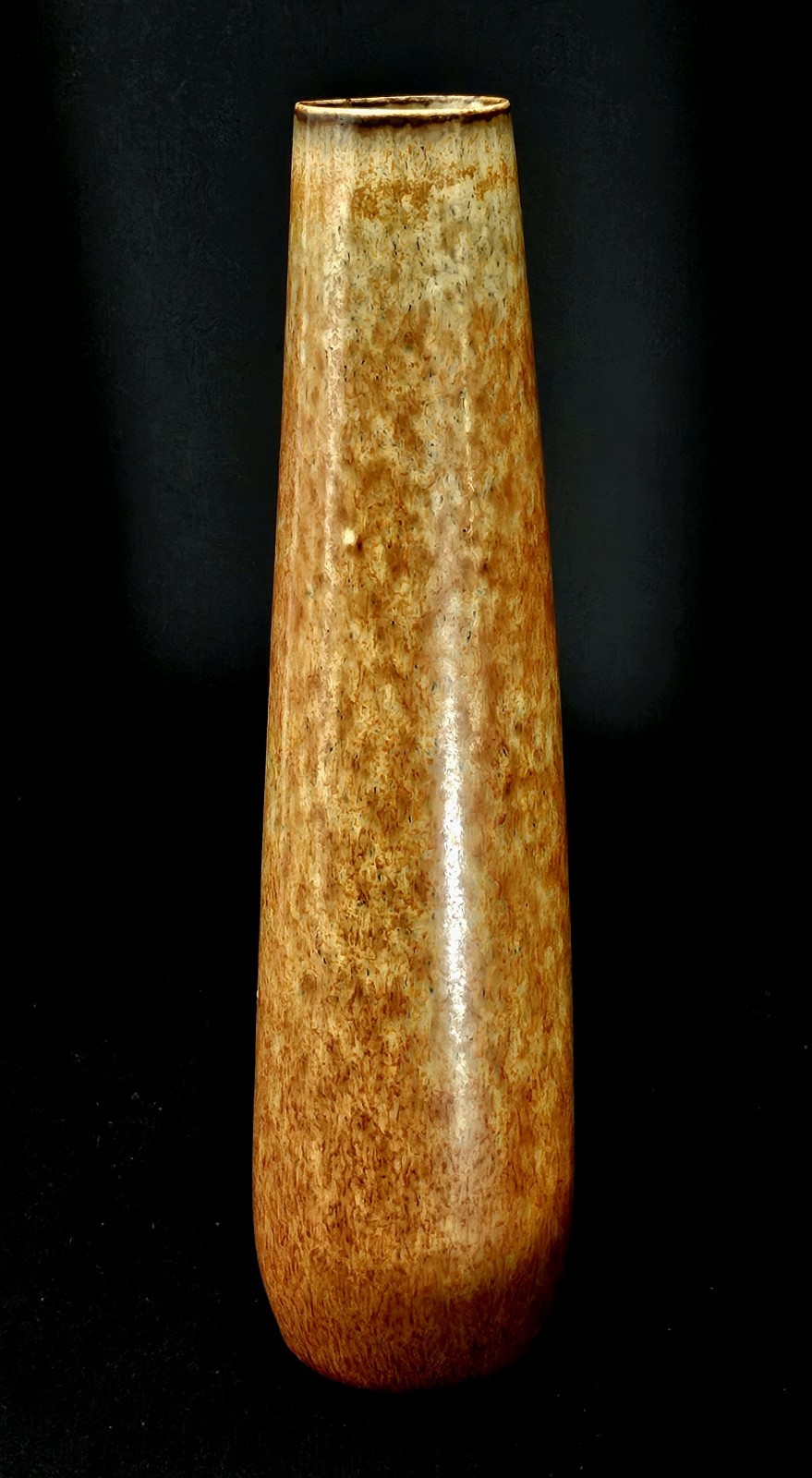 10-¾” TALL POTTERY VASE RORSTRAND SWEDEN BY CARL HARRY STAHLHANE: