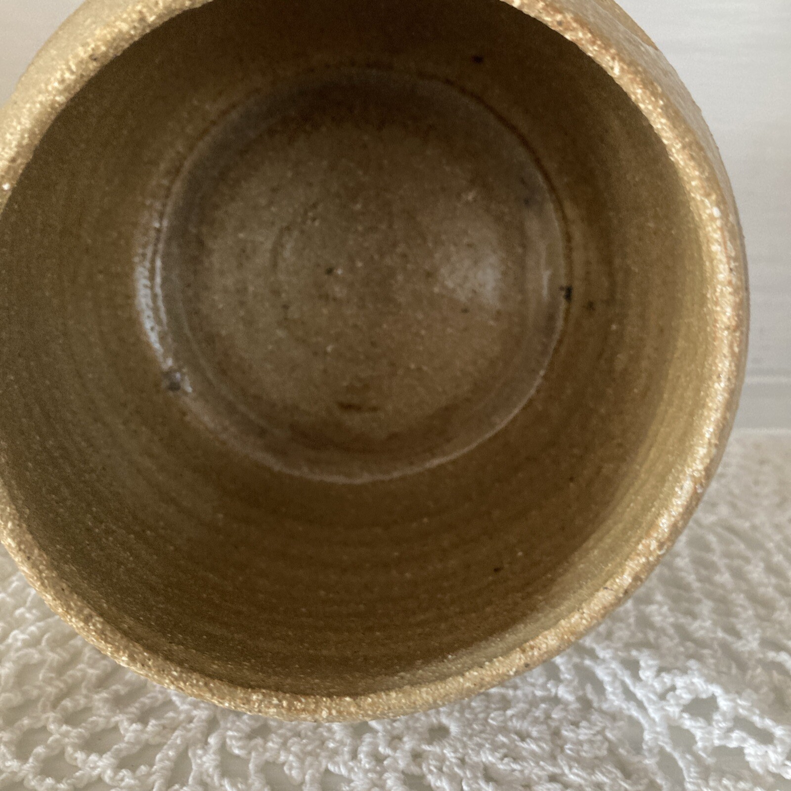 CM Pottery Vase Signed Hand Crafted Earthtone Studio Art Pottery Primitive 3-63