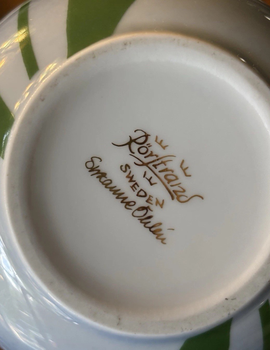 Rörstrand SWEDEN’S Suzanne Öhlén Vase Tulips Vintage 1980’s Floral Excellent