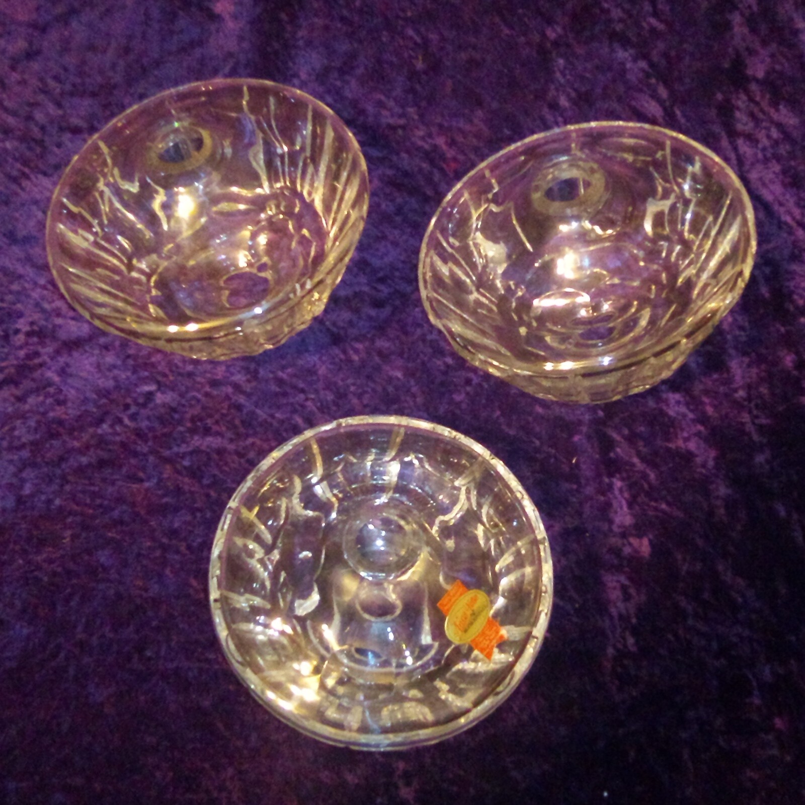 Anna Hutte Bleikristall Lead Crystal Swag/Table Lamp Globe Parts