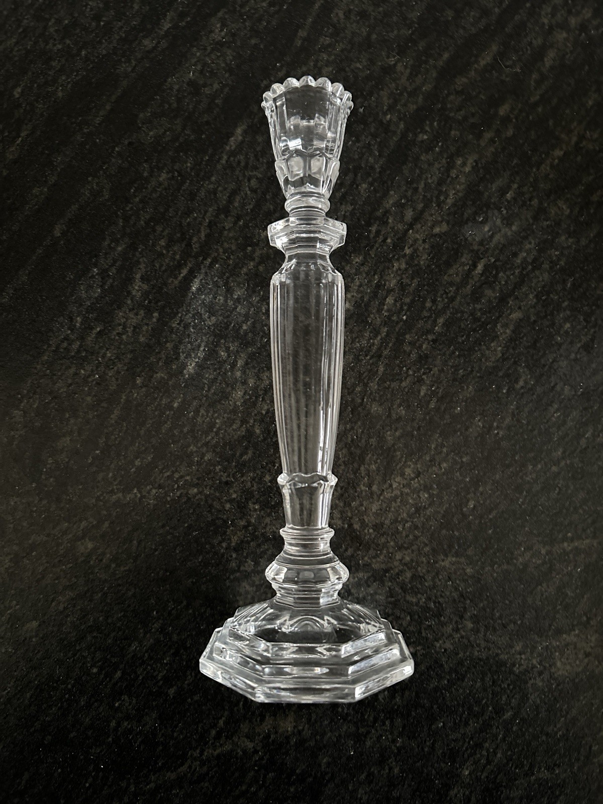 Austrian Crystal Candlestick Devon Pattern by Crystal Clear Industries Single