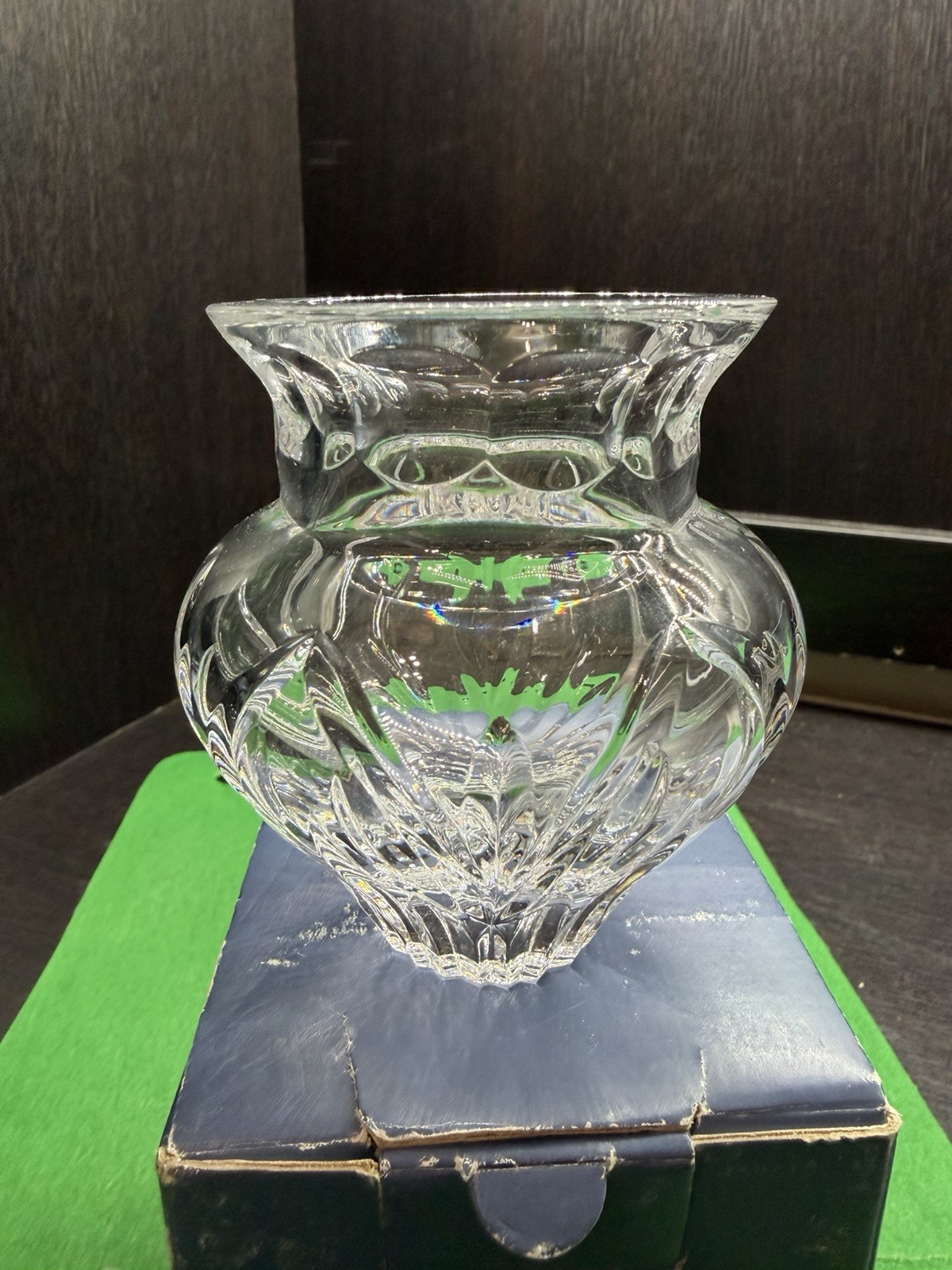 Marquis by Waterford Crystal Bulb Bud Vase 3.25″ with Box