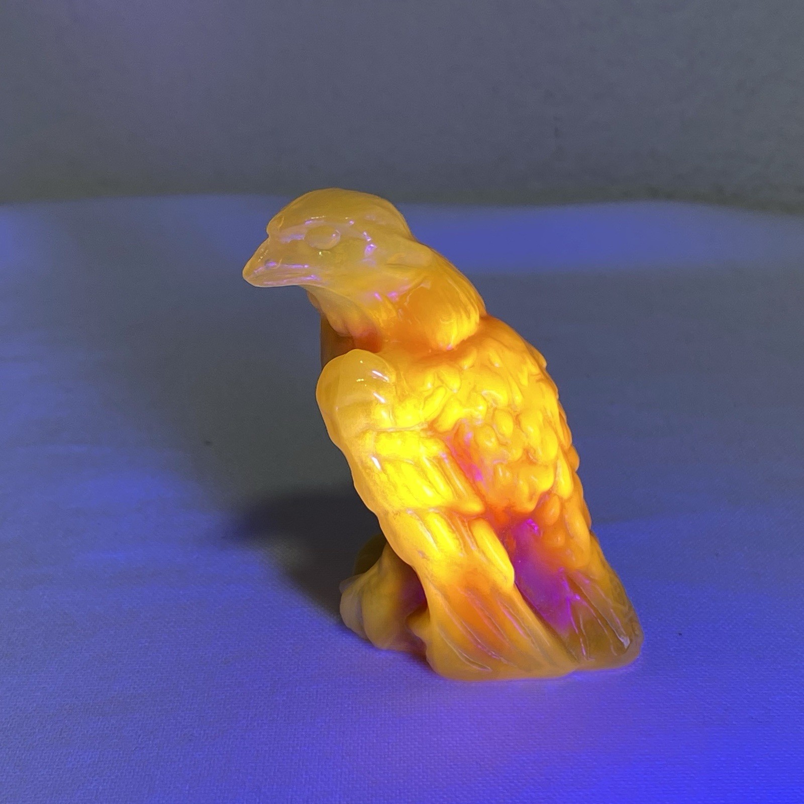 Boyd Glass “Bernie The Eagle” Sunkiste Carnival #143 GLOWS Under Black Light ‘95