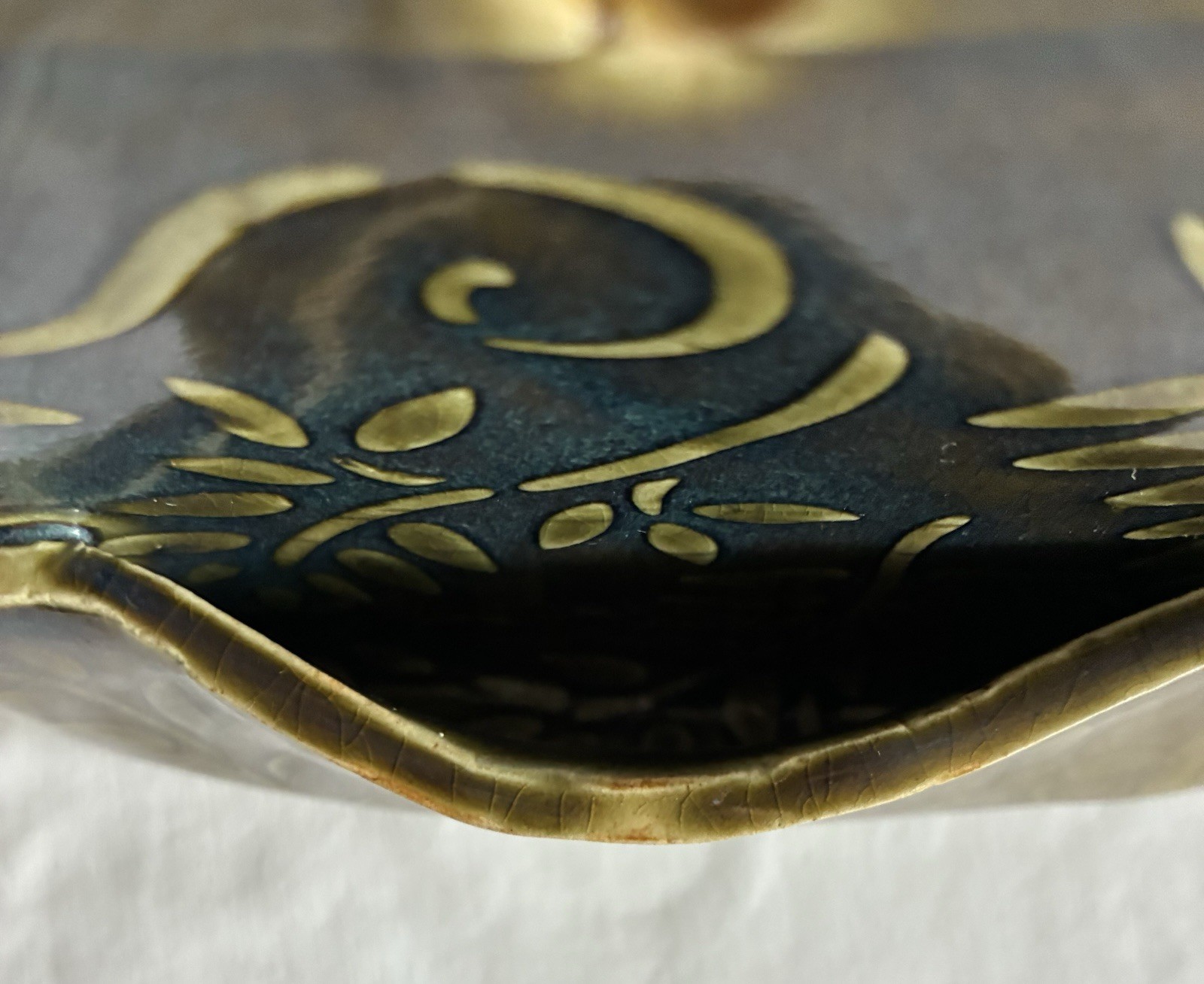 Studio Art Pottery Wall Pocket Flower Vase Planter Hanging Sconce Signed SET