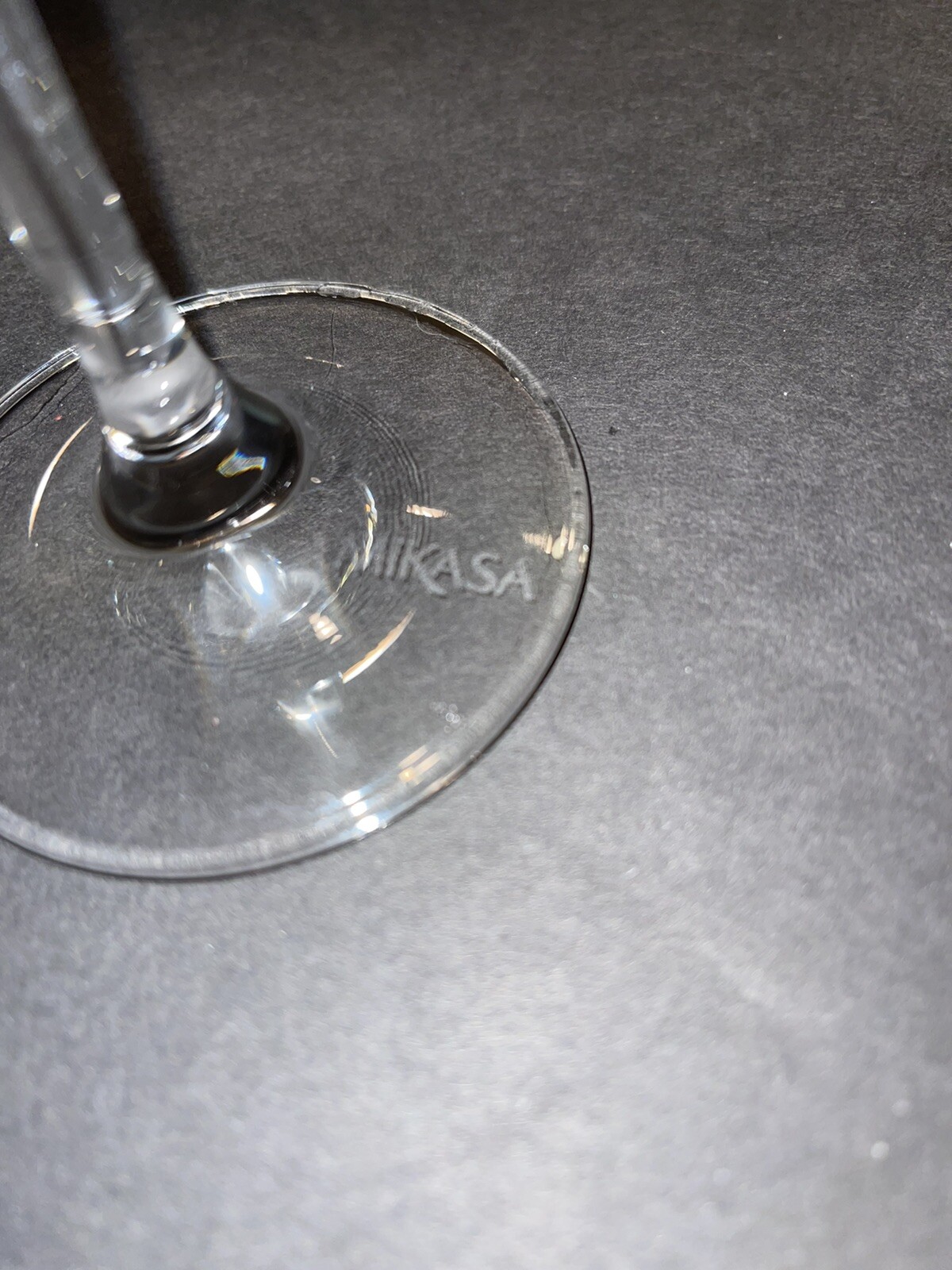 Mikasa Cheers Champagne Flute Vertical 9 7/8” Mint!
