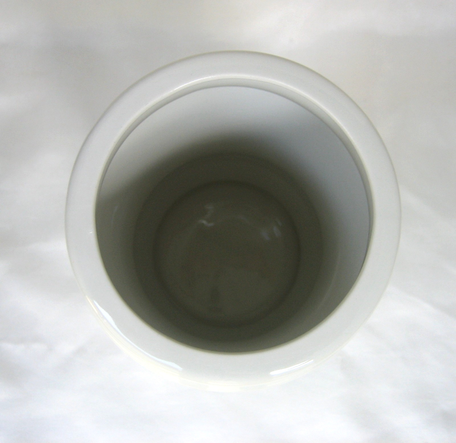 Portmeirion Botanic Garden Ceramic Utensil Jar Vase Rhododendron 7-3/4 in tall