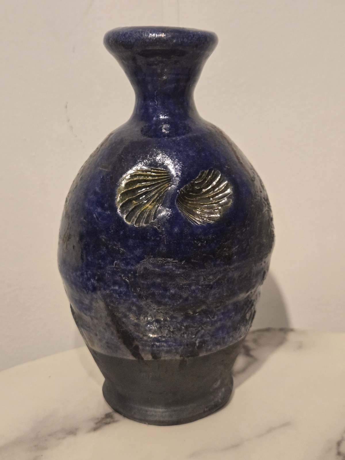 Studio Art Pottery Bud Vase 6.5” Tall Handmade