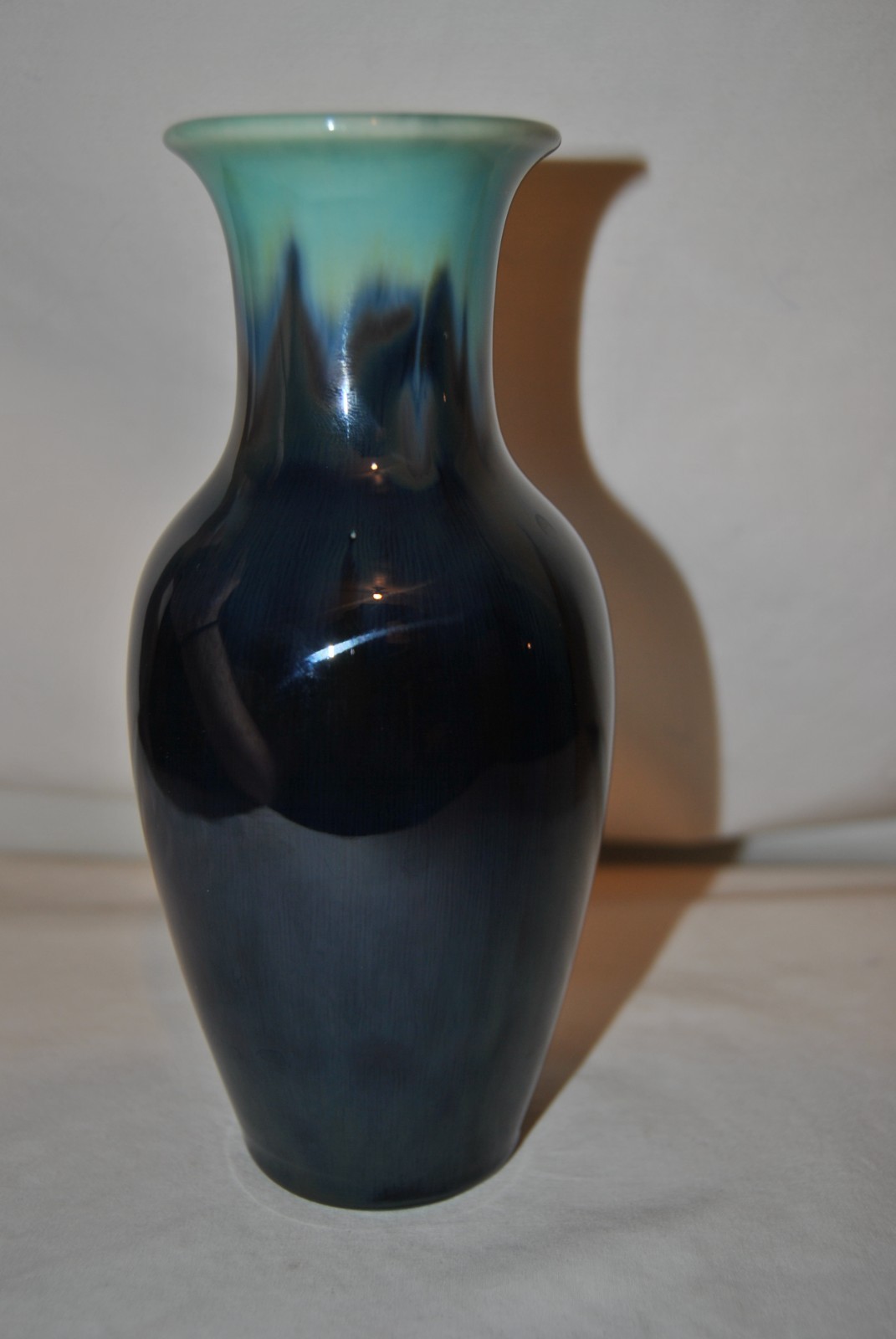 Rookwood Blue Purple Aqua Glaze Effect Vase 1932 Shape 6308C